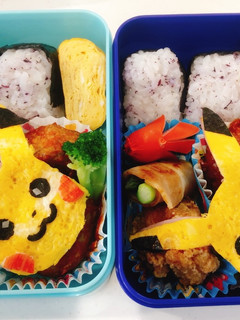 ピカチュウ☆ポケモン☆キャラ弁-レシピのメイン写真