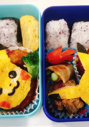 ピカチュウ☆ポケモン☆キャラ弁-レシピのメイン写真
