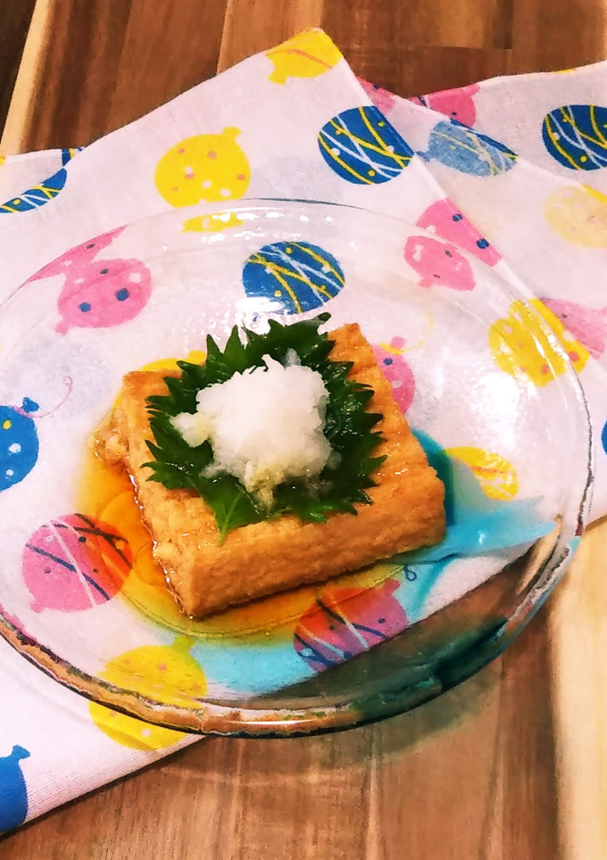 厚揚げの冷やし中華風-レシピのメイン写真