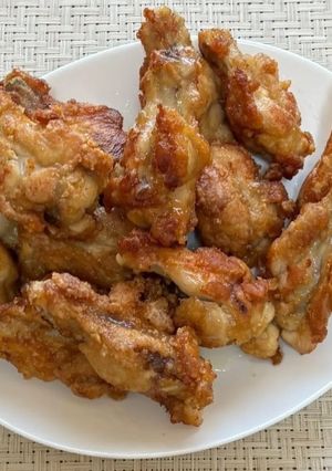 手羽元の揚げ焼き唐揚げ風-レシピのメイン写真