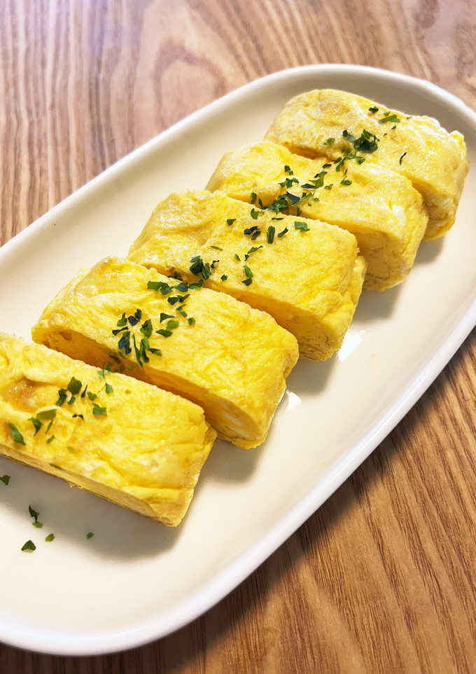 ふわふわ白だし卵焼き-レシピのメイン写真