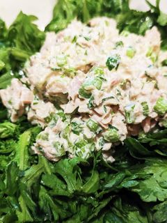春菊は生で!ツナマヨサラダ-レシピのメイン写真