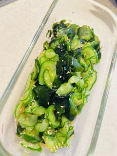 きゅうりとわかめの酢の物-レシピのメイン写真