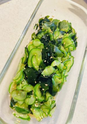 きゅうりとわかめの酢の物-レシピのメイン写真