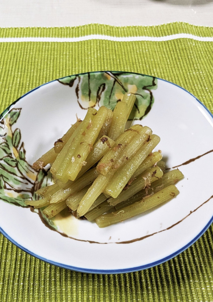 ふきの油炒めおかか和え-レシピのメイン写真