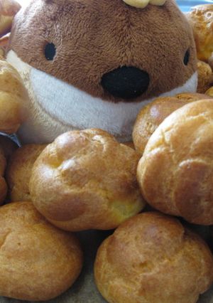 レンジで簡単ふわふわシュークリーム-レシピのメイン写真