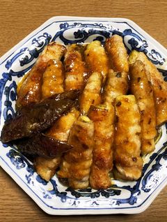 ナスの豚肉巻きおろしポン酢-レシピのメイン写真