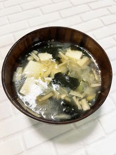 *海苔の中華スープ*-レシピのメイン写真