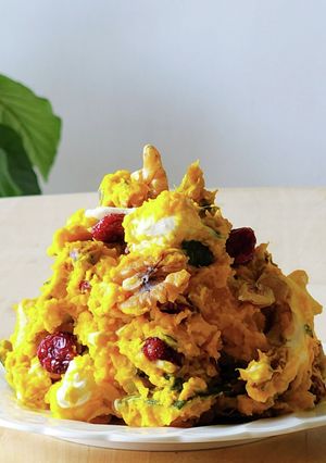 簡単クランベリー&ナッツ南瓜チーズサラダ-レシピのメイン写真