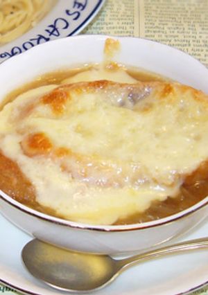 我が家のオニオングラタンスープ-レシピのメイン写真