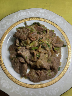 ヤムヤムのタレを使った牛肉炒め-レシピのメイン写真