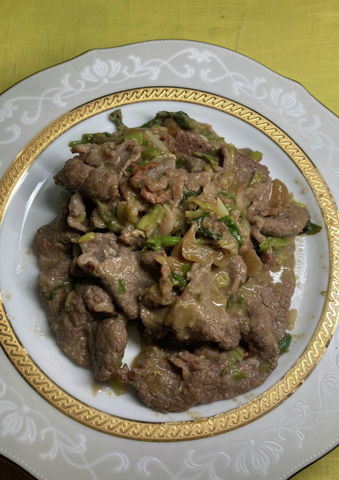 ヤムヤムのタレを使った牛肉炒め-レシピのメイン写真
