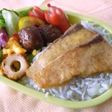 超簡単☆魚のカレーソテーのっけ弁当