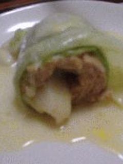 お餅が入った☆ロール白菜グラタン-レシピのメイン写真