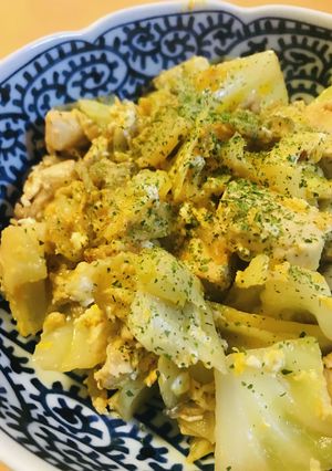 鶏肉とキャベツのしょう油バター炒め-レシピのメイン写真