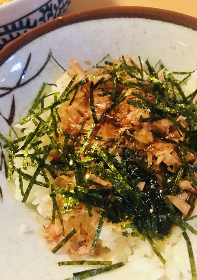 毎日のしろごはん●海苔つくだ煮＆カツオ節-レシピのメイン写真