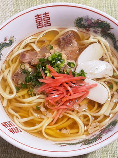 ソーキ 煮 を使って! ソーキそば-レシピのメイン写真
