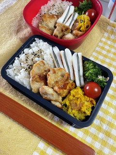 20240502娘ちゃん息子っちのお弁当-レシピのメイン写真