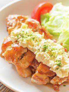 揚げない!鶏ももチキン南蛮(皮パリパリ)-レシピのメイン写真