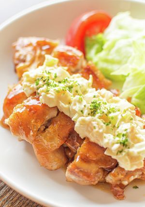 揚げない！鶏ももチキン南蛮（皮パリパリ）-レシピのメイン写真