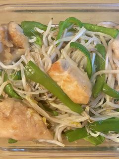 お手軽!鶏肉とピーマンの塩だれ炒め-レシピのメイン写真