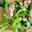小松菜 豚こま 子供 喜ぶ10分料理