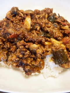 夏野菜のキーマカレー-レシピのメイン写真