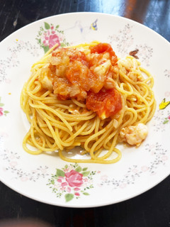 海老風味を最大に味わえるエビオイルパスタ-レシピのメイン写真