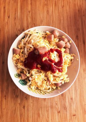 小学生のお留守番1人で作れるうどんパスタ-レシピのメイン写真