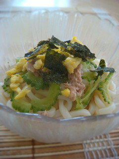 ✿ゴーヤーとツナのサラダうどん✿-レシピのメイン写真