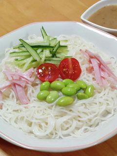冷やし中華みたいなそうめん-レシピのメイン写真