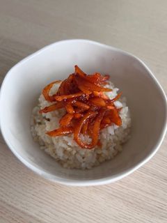 絶品ご飯のお供! 作り置きスルメキムチ-レシピのメイン写真