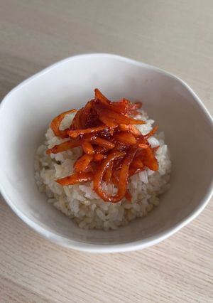 絶品ご飯のお供！ 作り置きスルメキムチ-レシピのメイン写真