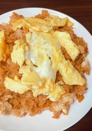 甘め卵のオムライス(200円くらいかな)-レシピのメイン写真