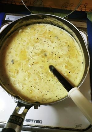 玉ねぎとかぼちゃのスープ-レシピのメイン写真
