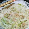 胡瓜と玉ねぎと春雨とツナマヨサラダ