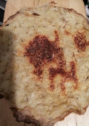 たけのこのトルティーヤ・ピザ生地-レシピのメイン写真