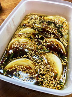新玉ねぎ香味漬け-レシピのメイン写真