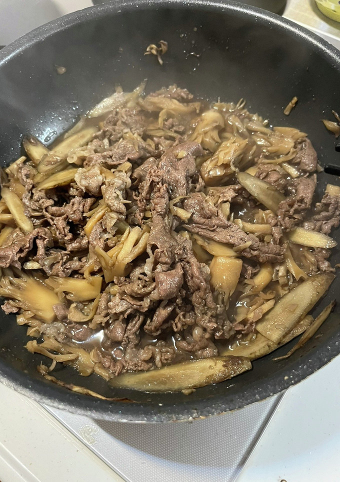 牛肉とごぼうのうまいやつ！-レシピのメイン写真