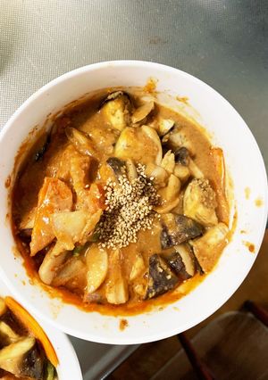 肉無チクワきな粉洋風ヤンニョム味野菜炒め-レシピのメイン写真