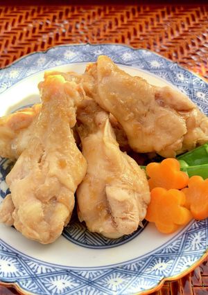 ポリCOOK保温調理　とり手羽のうま煮-レシピのメイン写真