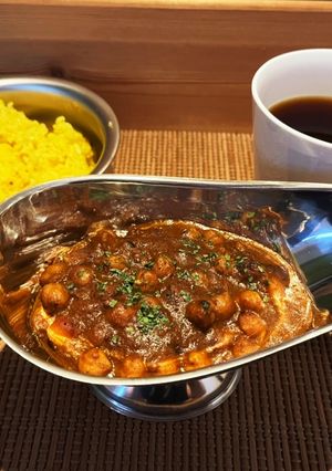 時短！シェフドラムのひよこ豆のカレー-レシピのメイン写真
