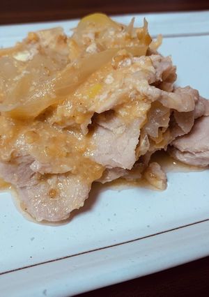 豚肉のレンチン胡麻味噌炒め 150円-レシピのメイン写真