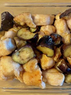 クセになる!鶏肉となすの甘酢炒め-レシピのメイン写真