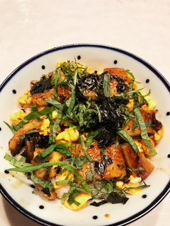 あなたと分け合い!うなたま丼-レシピのメイン写真