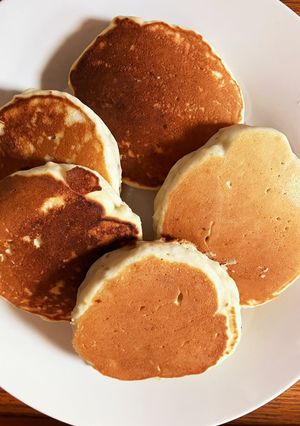 米粉の甘酒バナナパンケーキ-レシピのメイン写真