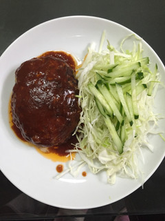 豚挽肉ハンバーグ-レシピのメイン写真