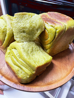 時短簡単!!抹茶ミルフィーユ食パン♡-レシピのメイン写真