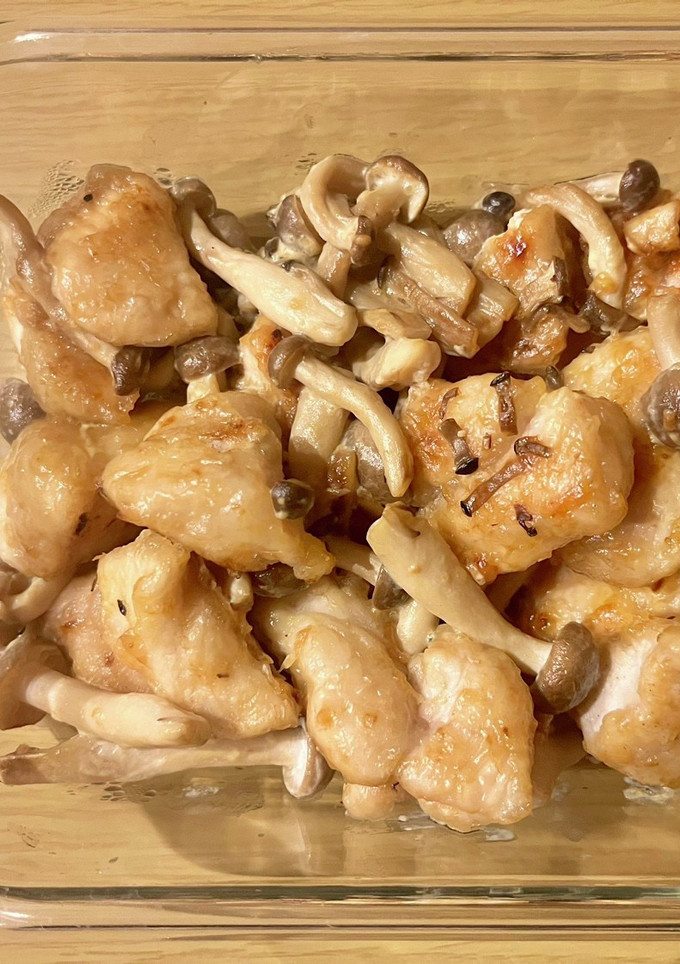 鶏肉ときのこのオイマヨ炒め-レシピのメイン写真