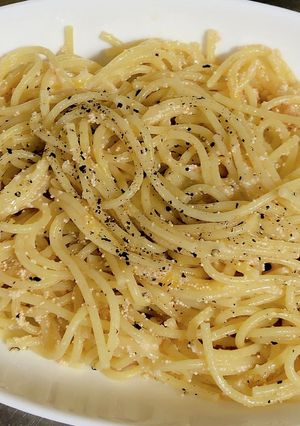 ズボラのワンパン明太クリームパスタ♪-レシピのメイン写真